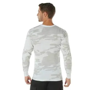 Long Sleeve Colored Camo T-Shirt