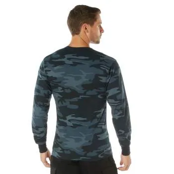 Long Sleeve Colored Camo T-Shirt