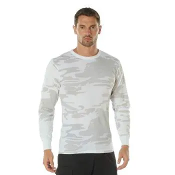 Long Sleeve Colored Camo T-Shirt