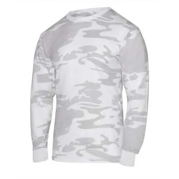 Long Sleeve Colored Camo T-Shirt