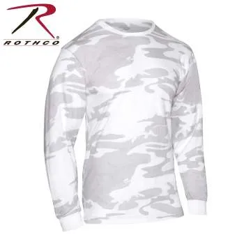 Long Sleeve Colored Camo T-Shirt