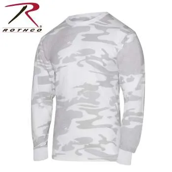 Long Sleeve Colored Camo T-Shirt