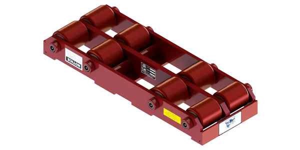 Long Straight Line Skate HSD-50-P | 20 Ton Capacity - Polyurethane Rollers