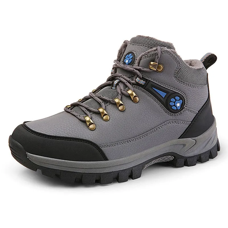 Man's outdoor winter thermal comfortable anti-skid boots