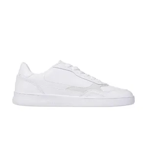 Men's Retro Inspired Leather Cupsole Sneaker White