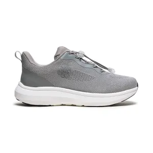 Men's RYL Gray Leather Sneakers 07042-888