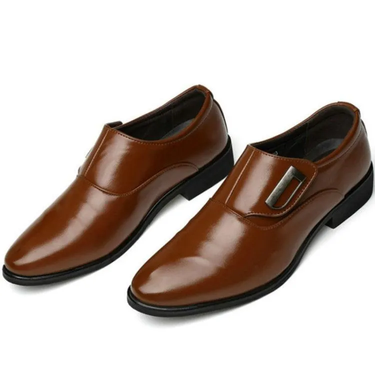 Men's Spring Business Pointed Dress Shoes - Casual British Style