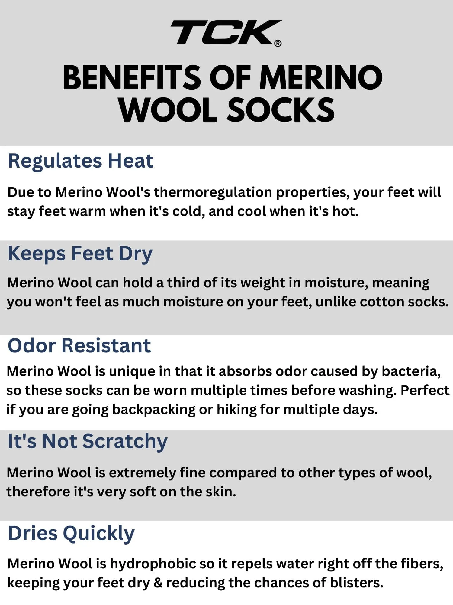 Merino Wool Hiking Socks For Men & Women - Camo