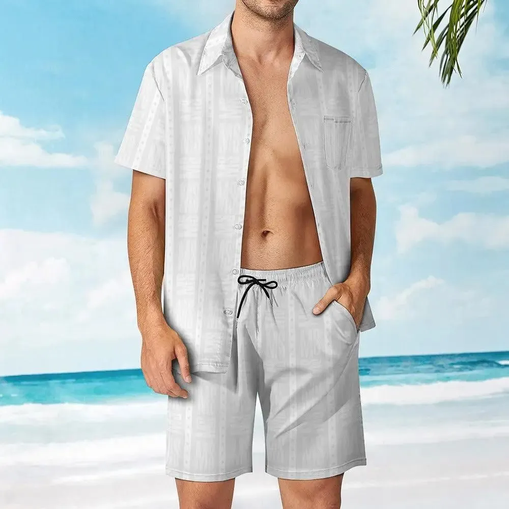 Misha Luxury Men Leisure Beach Suit