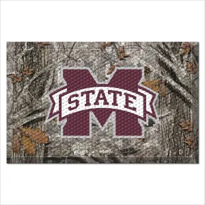 Mississippi State Bulldogs Rubber Scraper Door Mat Camo