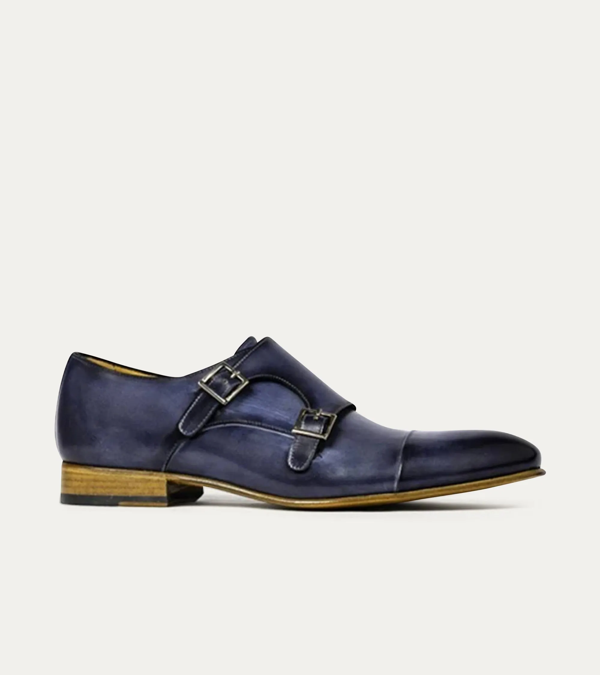 Monkstrap Vela Blue Nicol Antique