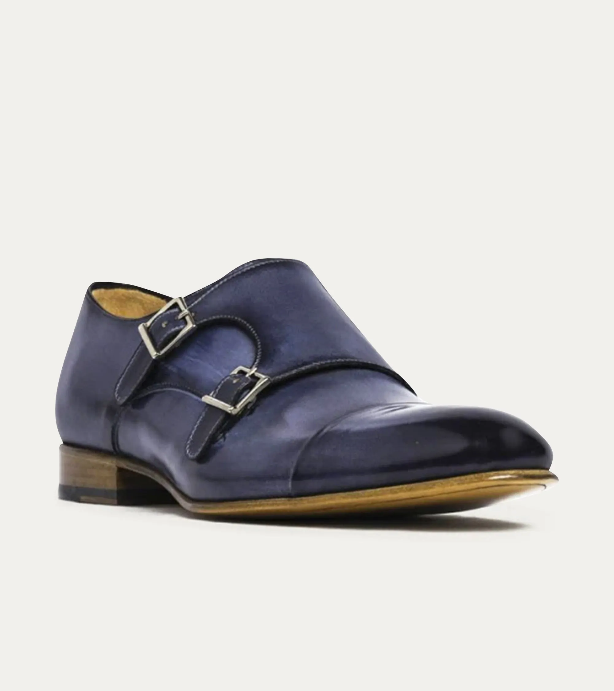 Monkstrap Vela Blue Nicol Antique