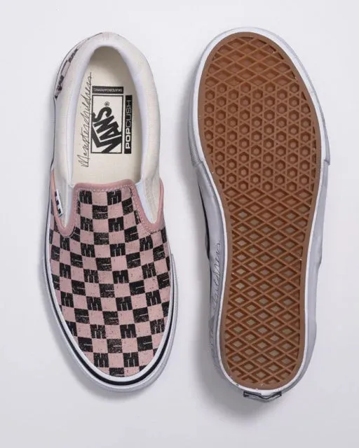 Monster Children X Vans Checkered Skate Slip On