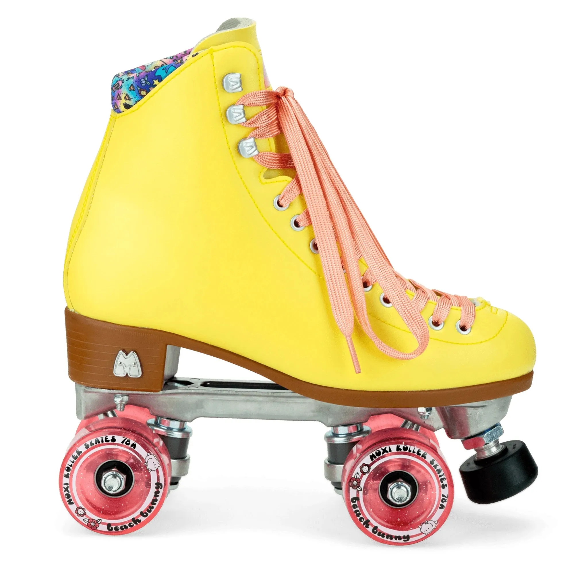 Moxi Beach Bunny Quad Roller Skate Medium - Strawberry Lemonade