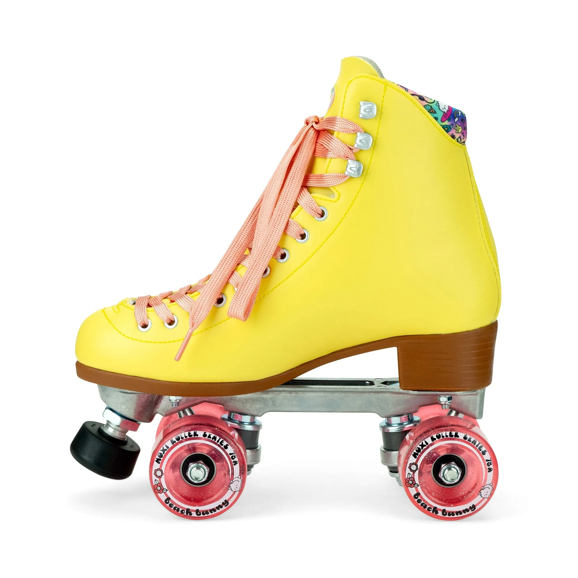 Moxi Beach Bunny Quad Roller Skate Medium - Strawberry Lemonade