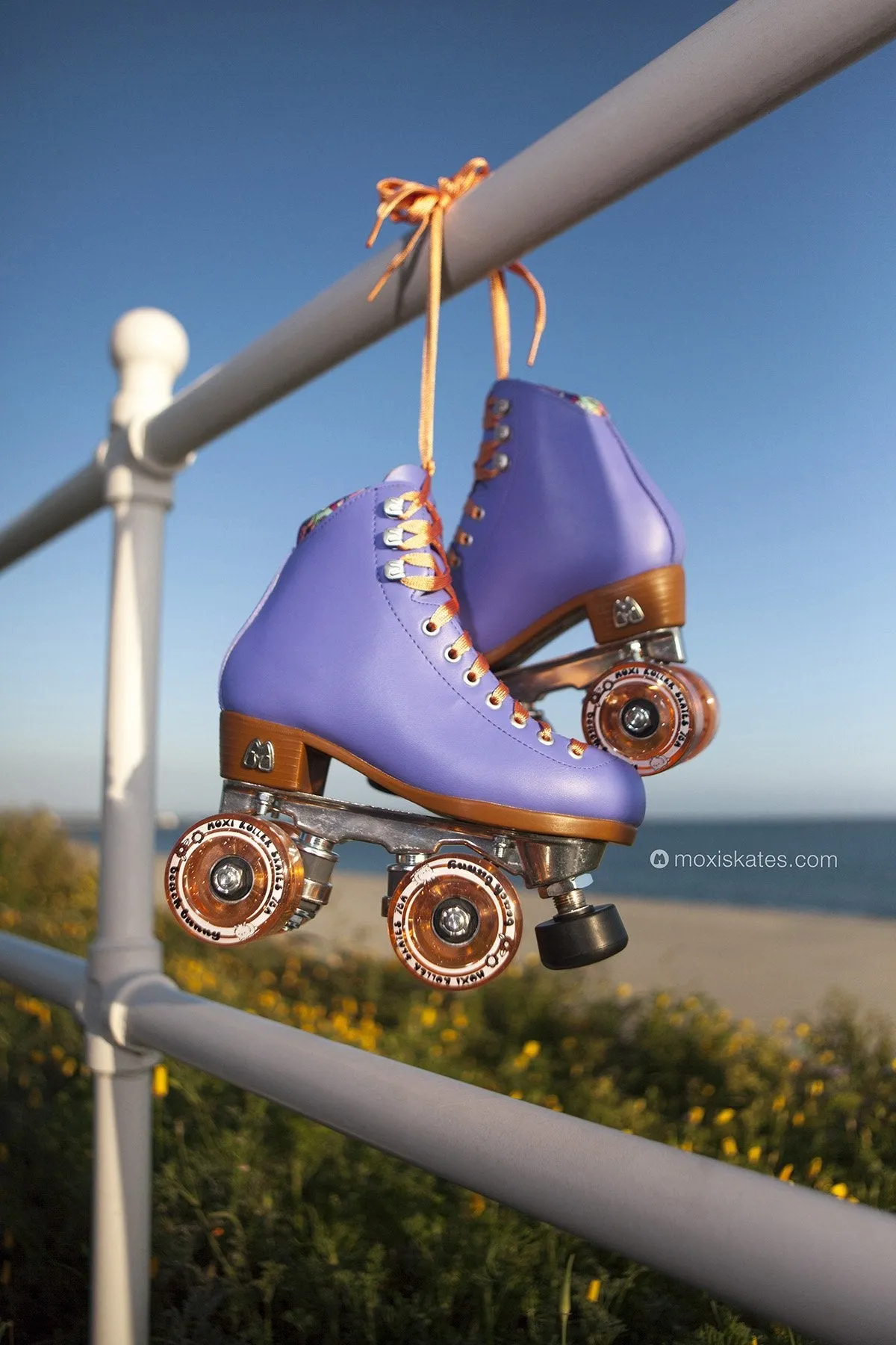 Moxi Beach Bunny Roller Skates - Periwinkle Sunset - Super Sale