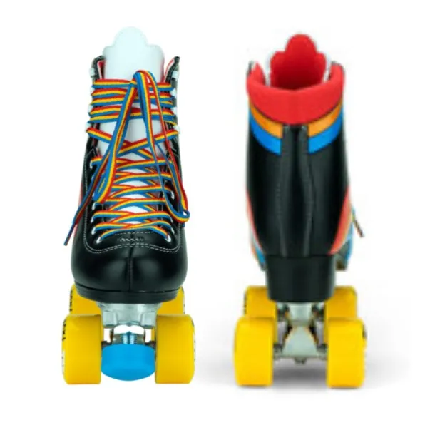 Moxi Rainbow Rider Asphalt Black Roller Skates