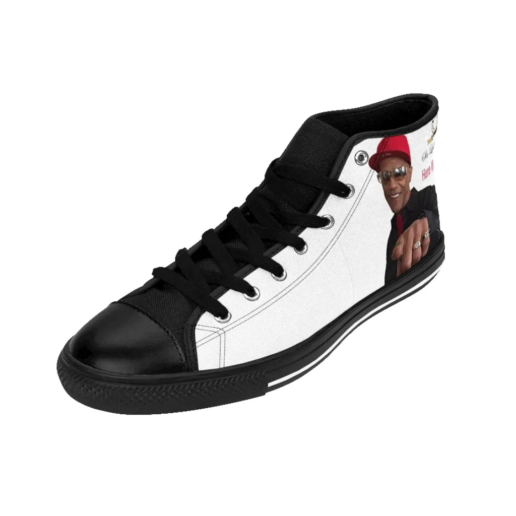 M.U.S.I.C. World HQ Men's High-top Sneakers