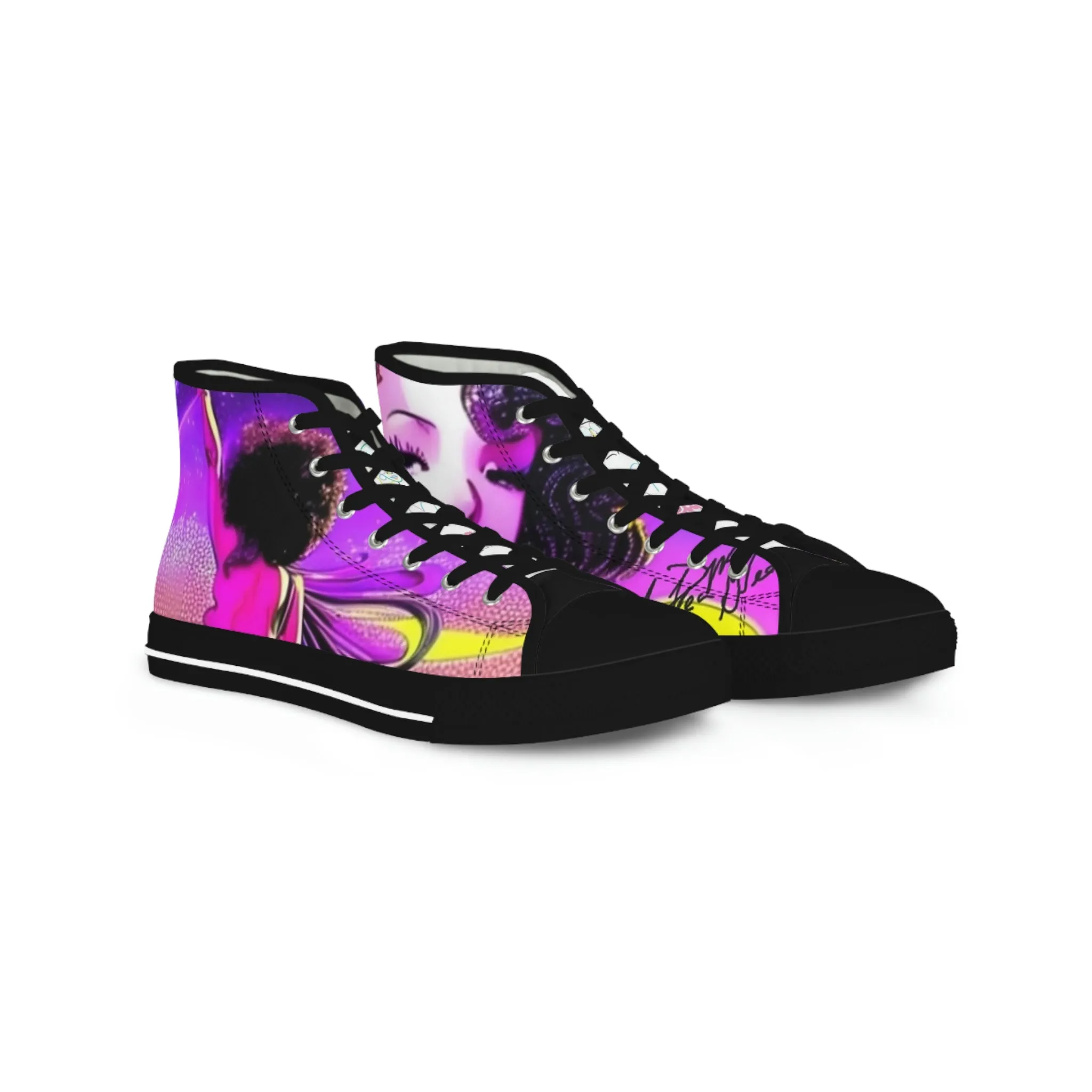 MyDreamMyTee Men's High Top Sneakers