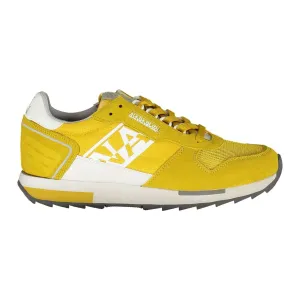 Napapijri Yellow Polyester Men Sneaker