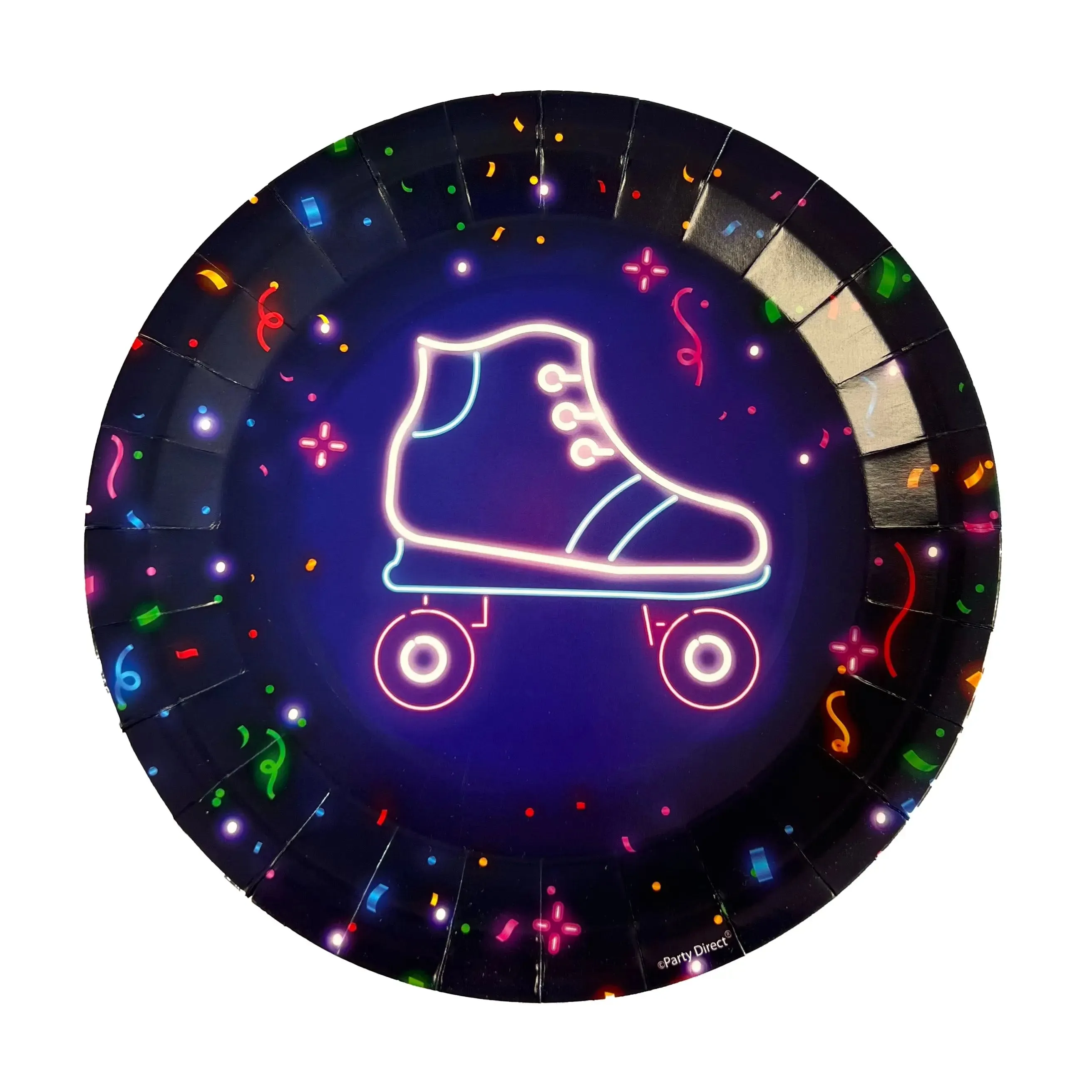 Neon Skate 9in Plates - 500/Case