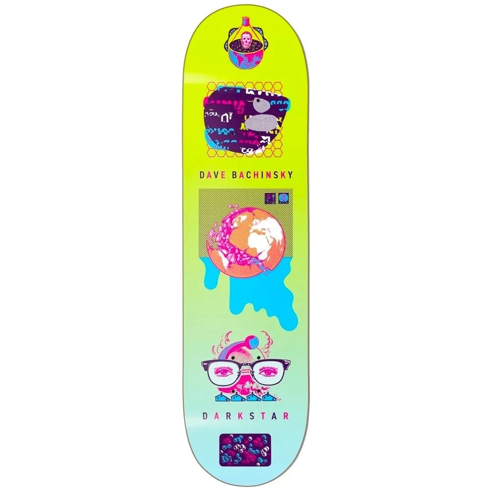 New Abnormal R7 Bachinsky Green/Blue 8.25" Skateboard Deck