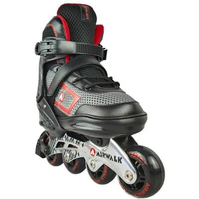 New - Airwalk Adult Inline Skate - Red (8-9.5)