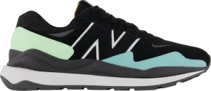 New Balance 57/40 'Black Vibrant Spring Glow' sneakers, black