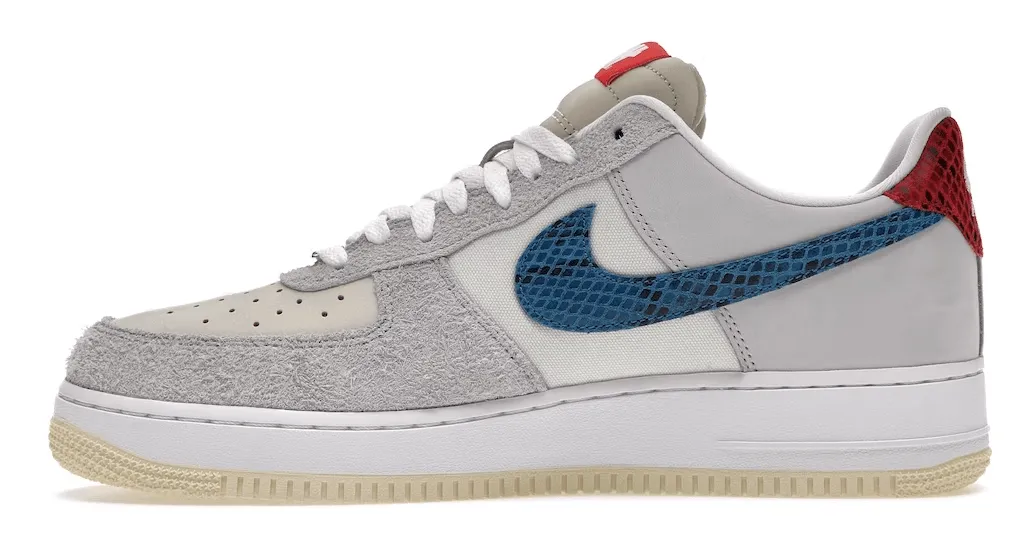 Nike Air Force 1 Low SP Undefeated 5 On It Dunk vs. AF1