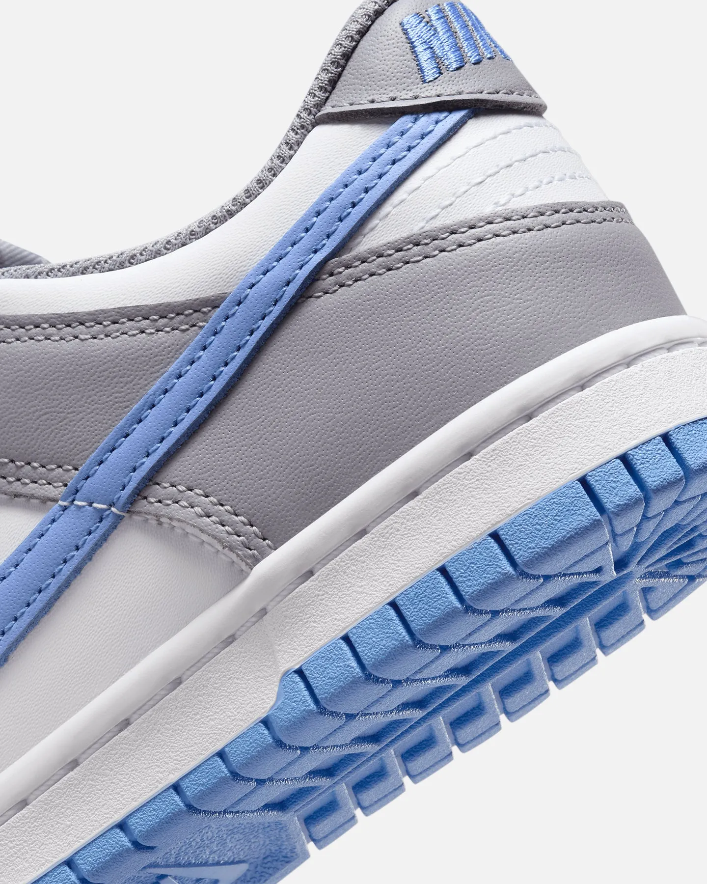 Nike Kids' Dunk Low (GS) White/Royal Pulse-Cement Grey