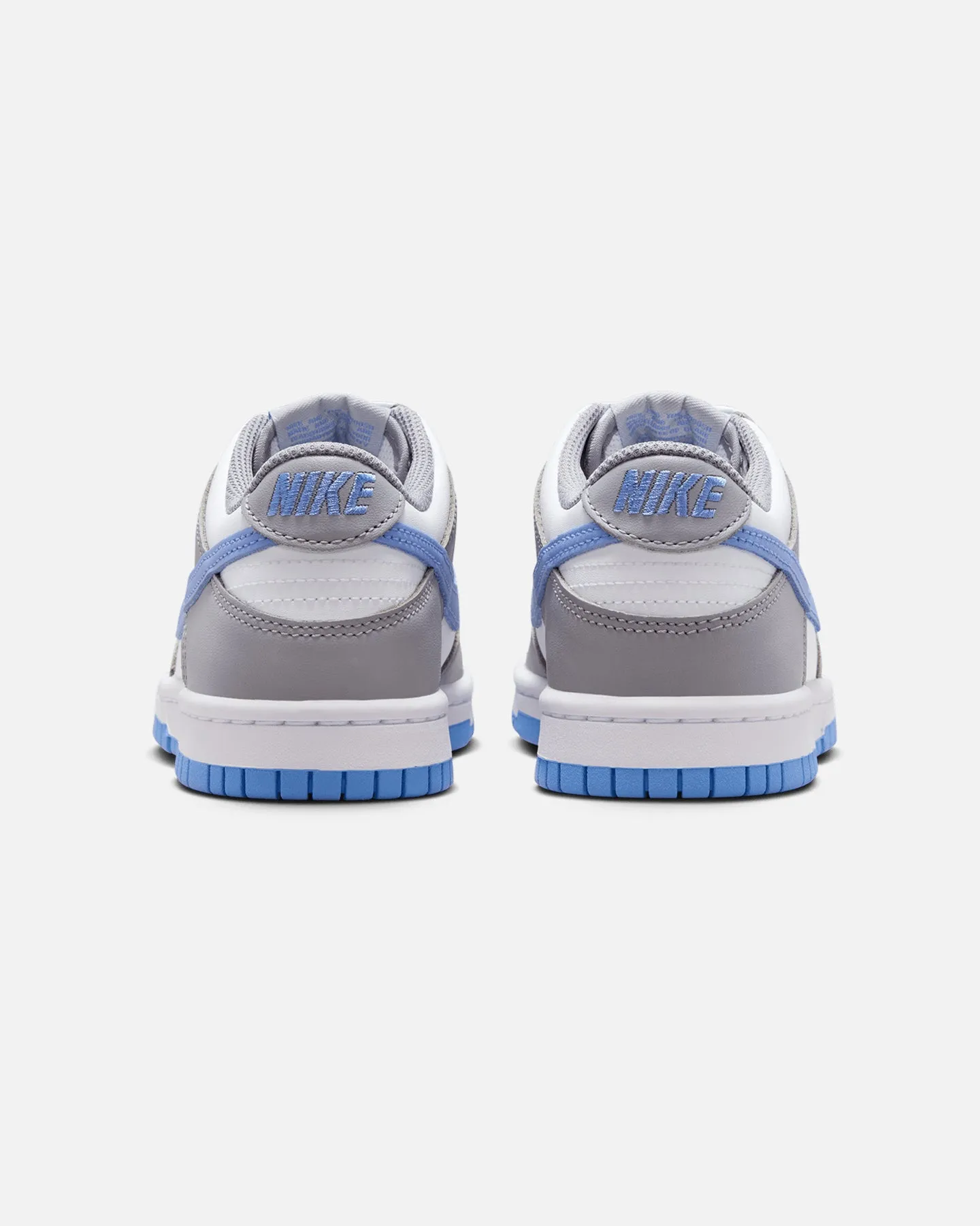 Nike Kids' Dunk Low (GS) White/Royal Pulse-Cement Grey