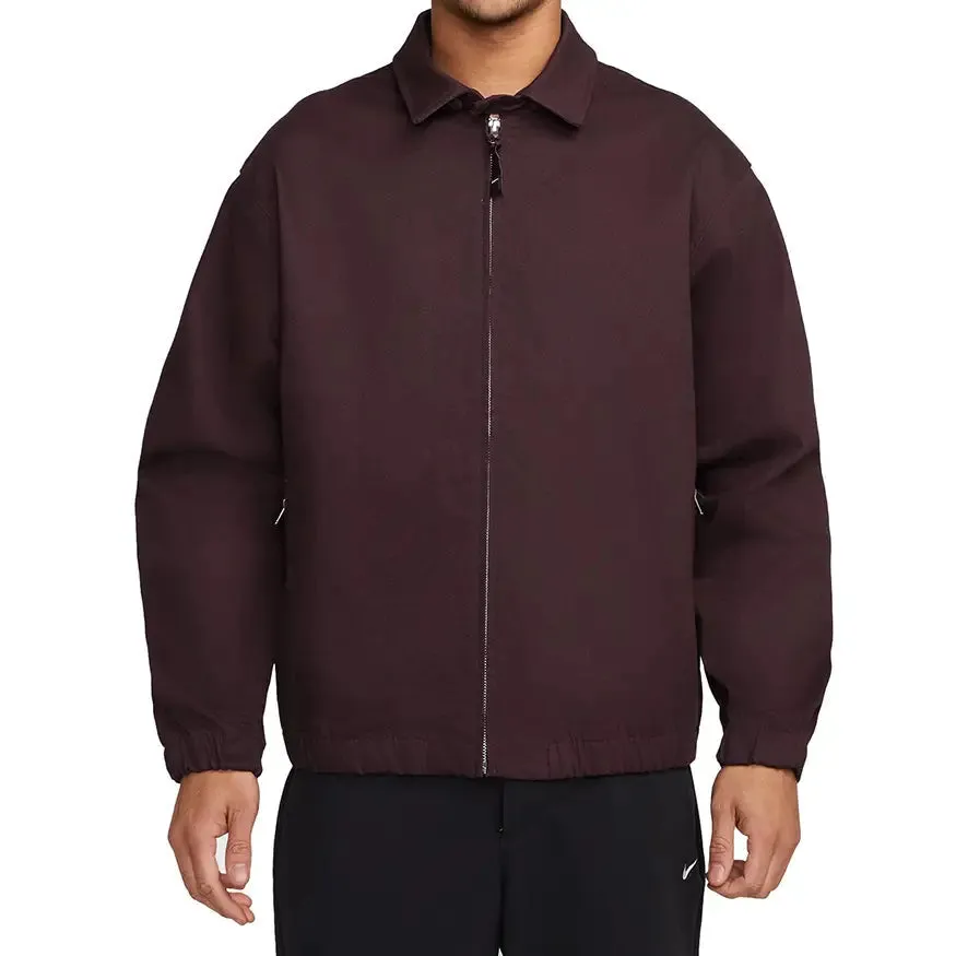 Nike SB Woven Twill Premium Skate Jacket Burgundy Crush