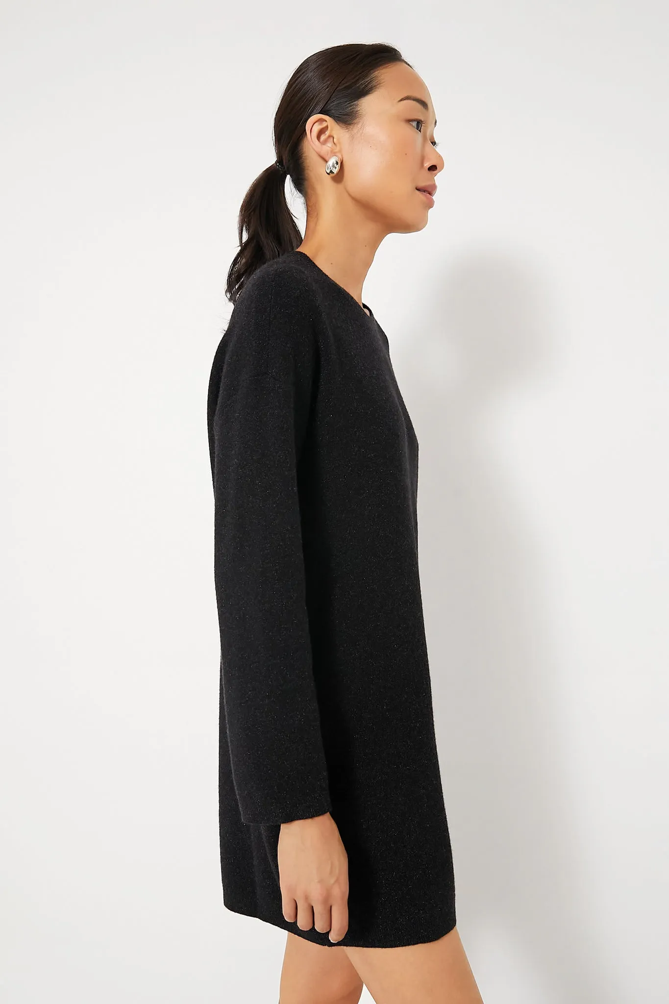 Noir Vivianne Crewneck Dress