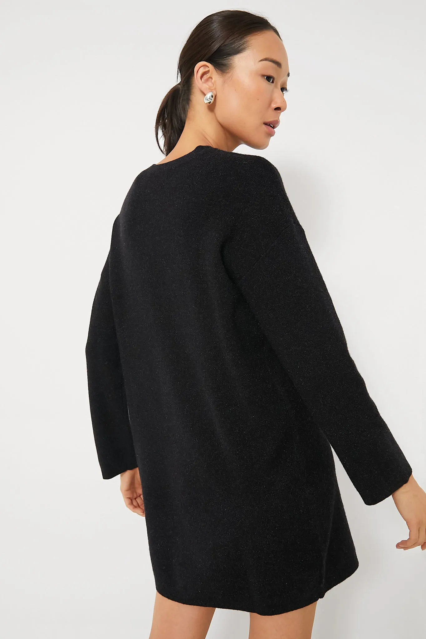 Noir Vivianne Crewneck Dress