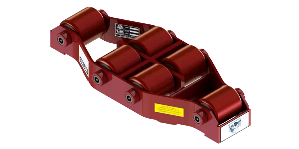 Non Tilt Rigid Utility Skate HUM-HD-15-P | 7.5 Ton Capacity - Polyurethane Rollers