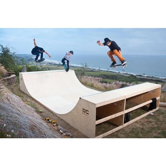 OC Ramp 3′ Tall Halfpipe x 8′ Wide