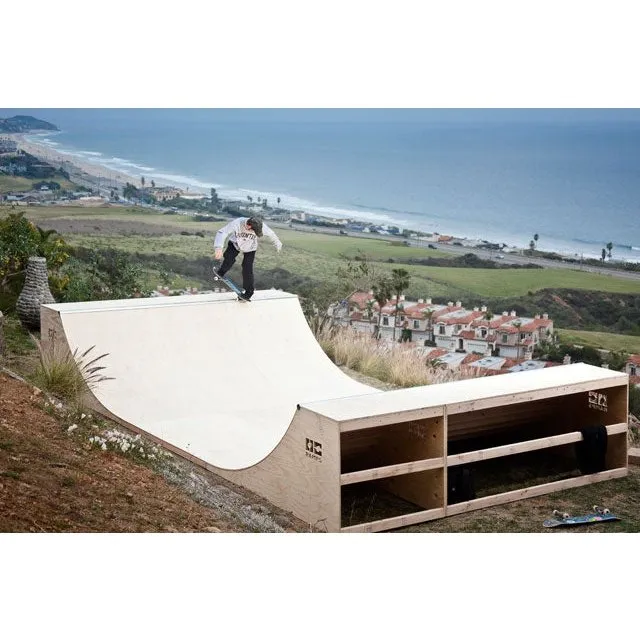 OC Ramp Half Pipe Ramp- 16' Wide