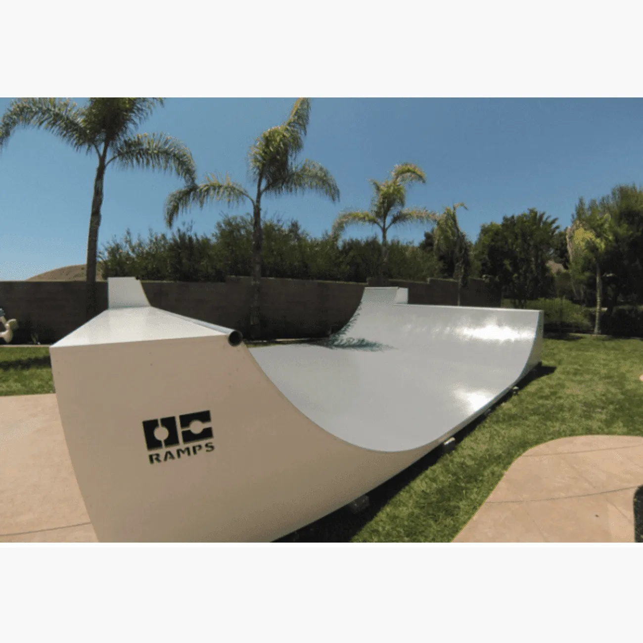 OC Ramp Half Pipe Ramp- 16' Wide