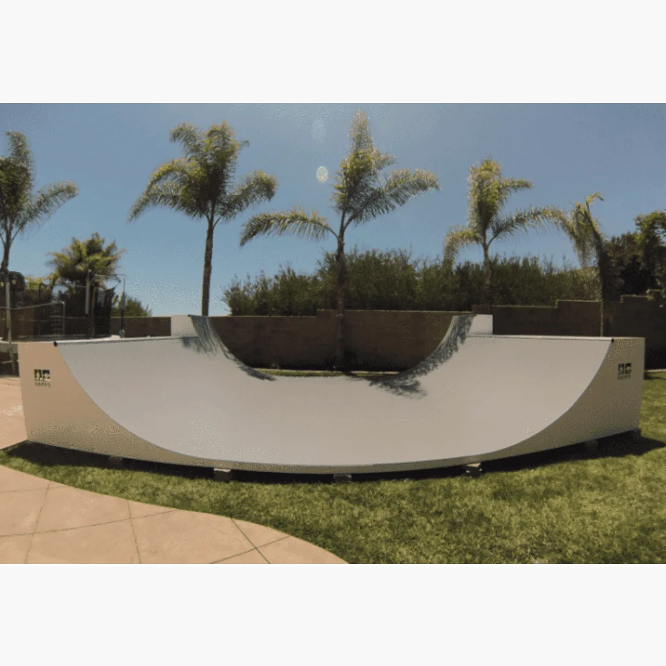 OC Ramp Half Pipe Ramp- 16' Wide