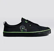 OCA Low Razer All Black Canvas Sneaker Men