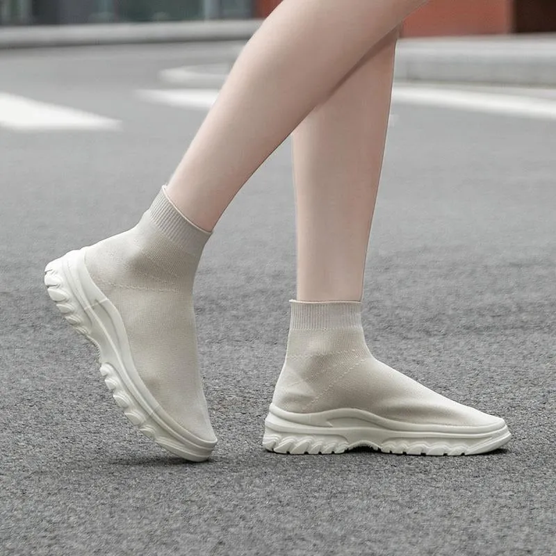 One-step Flying Knit Sneakers