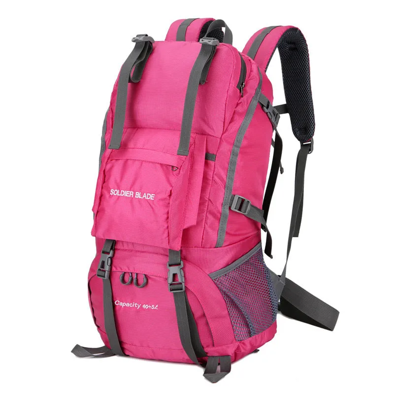 Outdoor Leisure Sport Climbing Backpack Waterproof and Hard-Wearing Convenient Travel Bag Sports Backpack Logo Change