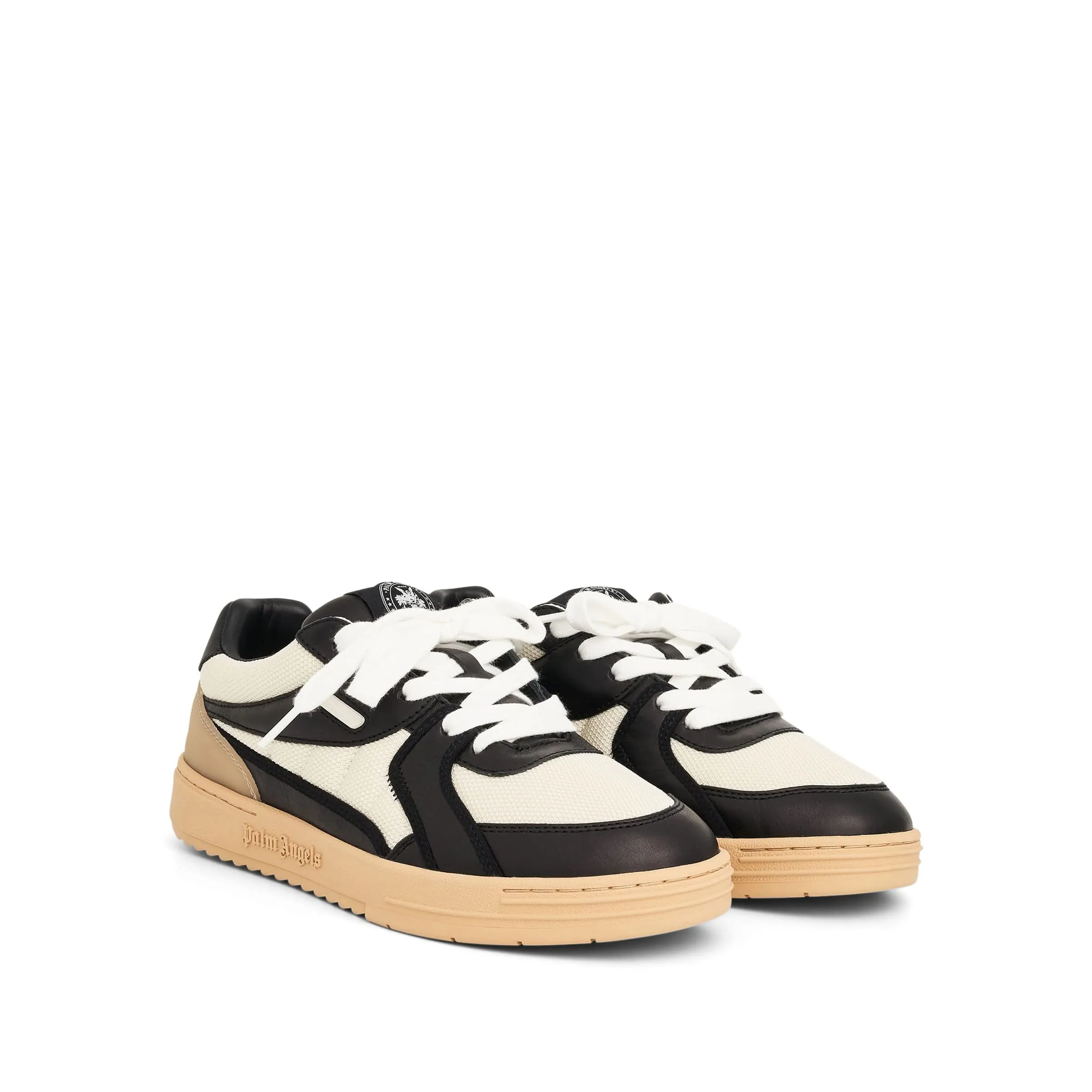 Palm University New York Low-top Sneaker in White/Black