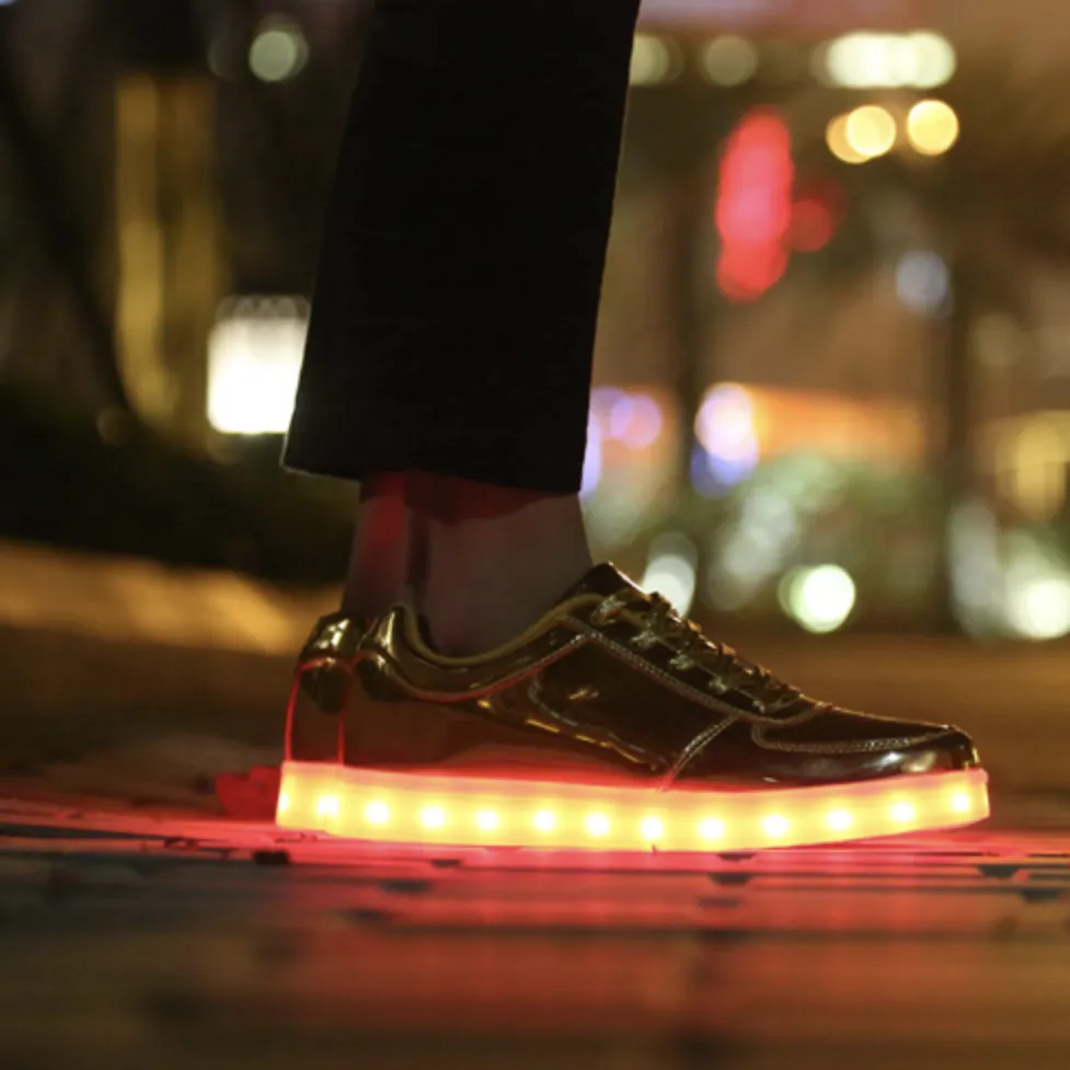 Party Led Shoes Golden  | Dancing Led Light Shoes  | Kids Led Light Shoes  | Led Light Shoes For Men & Women  | Led Light Shoes For Girls & Boys