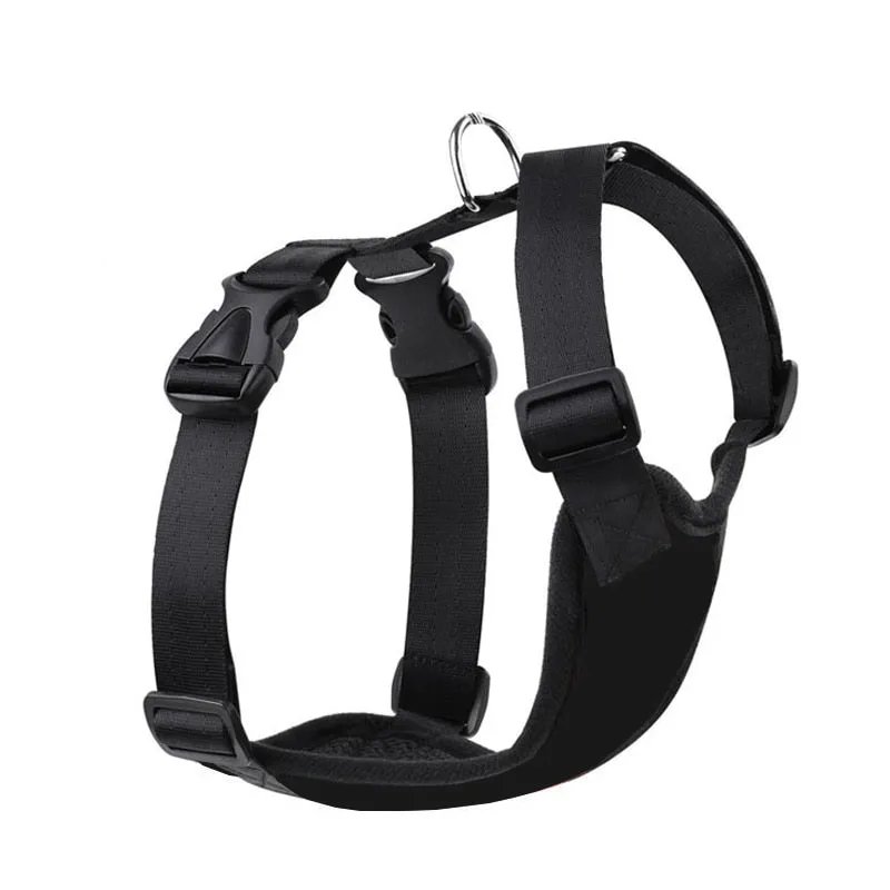 Pet Dog Harness leashes  Outdoor Training harness for dogs Padded  Car Safety Vehicle Harnesses Belt Walking Leads