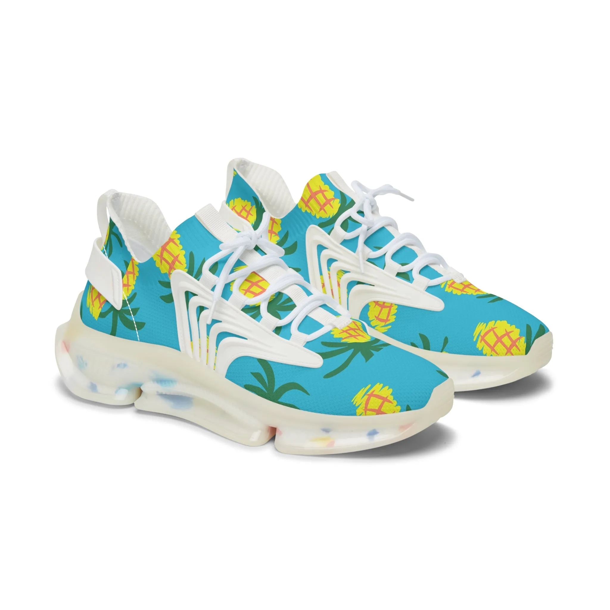 Pineapples Women's Mesh Sneakers