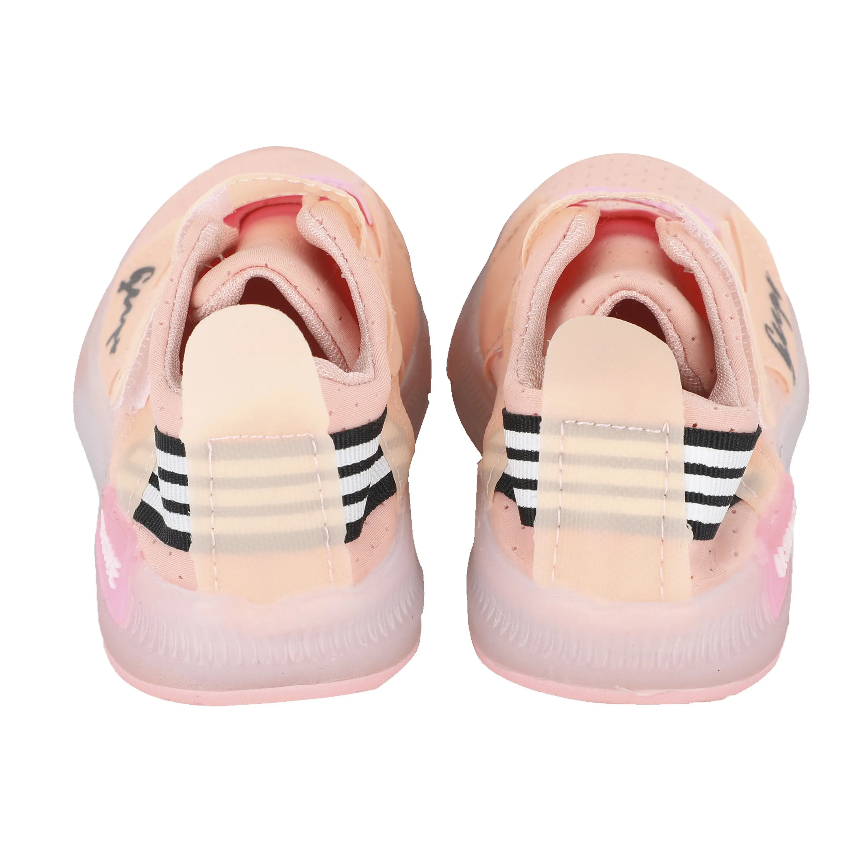 Pink LED Velcro Shoes