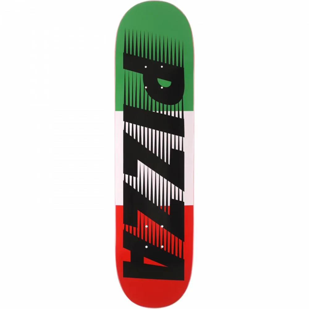 Pizza Speedy 8.25" Green/White/Red Skateboard Deck