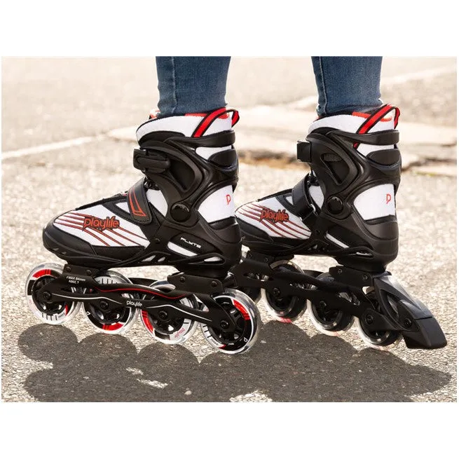 PlayLife Flyte Black Red 84 Inline Skates