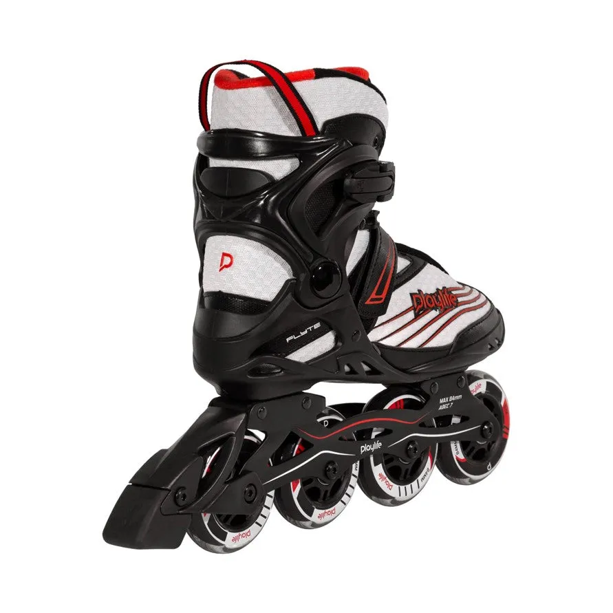 PlayLife Flyte Black Red 84 Inline Skates